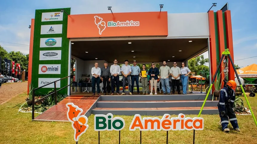 El stand de BioAmérica en Agrodinámica 2024